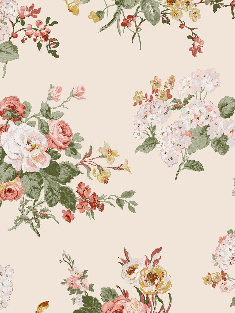 Laura Ashley Rosemore Wallpaper