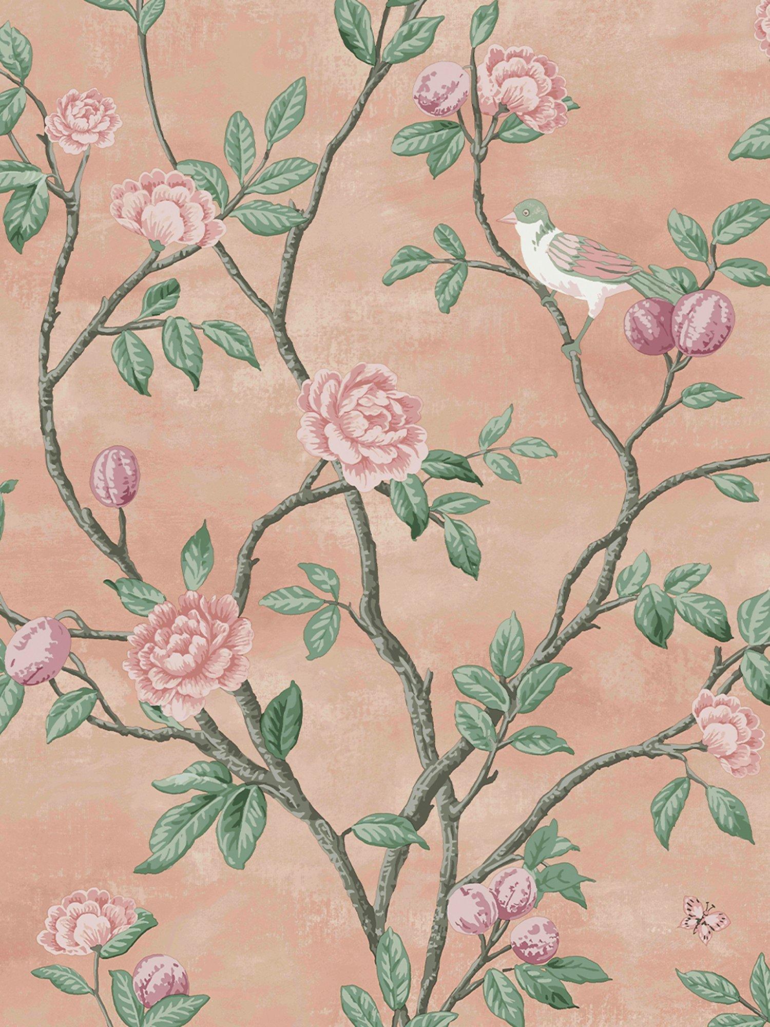 Laura Ashley Eglantine wallpaper, UK version