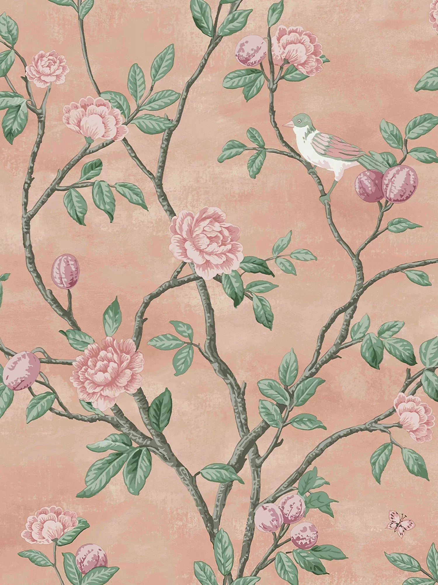 Laura Ashley Eglantine wallpaper, UK version