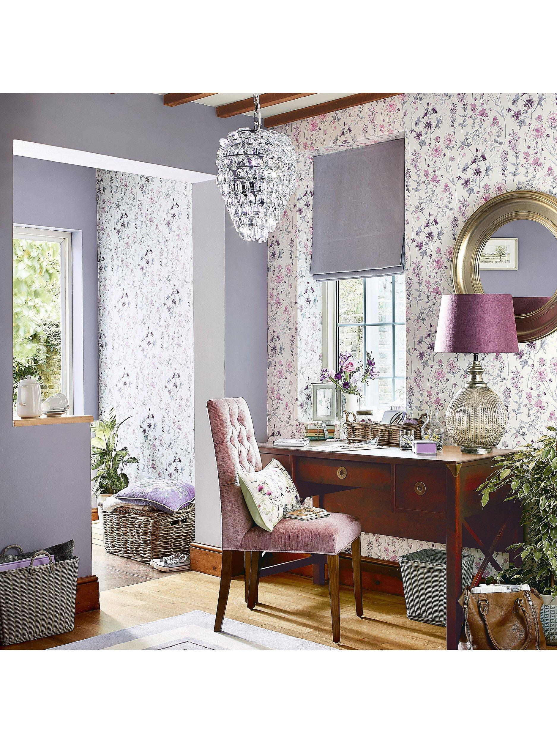 Laura Ashley Wild Meadow wallpaper, UK version