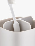 Joseph Joseph three-section toothbrush caddy, UK version