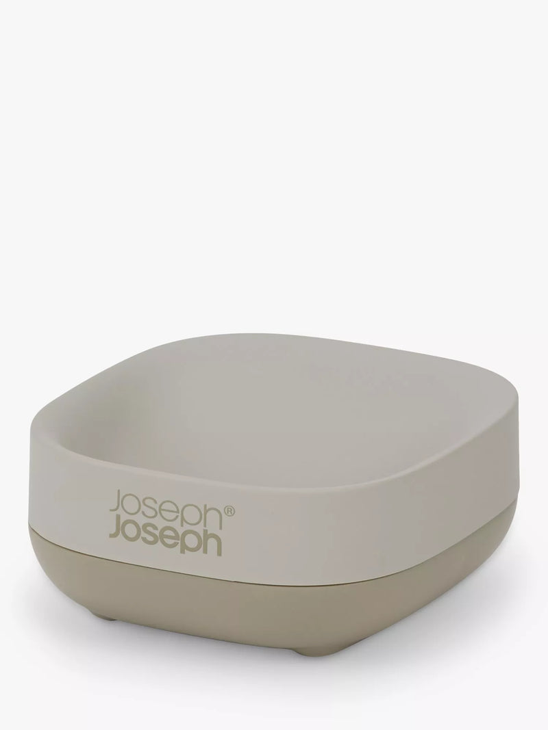 Joseph Joseph slim angled soap dish in ecru, UK version