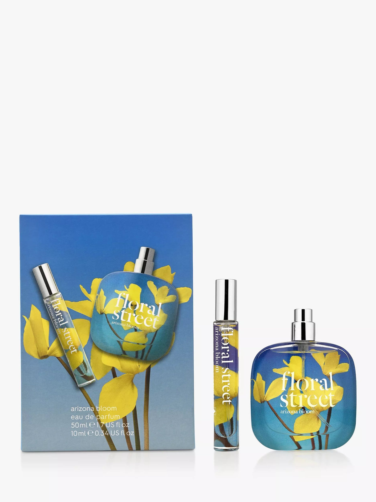 Floral Street Arizona Bloom perfume gift set 50ml and 10ml - British product