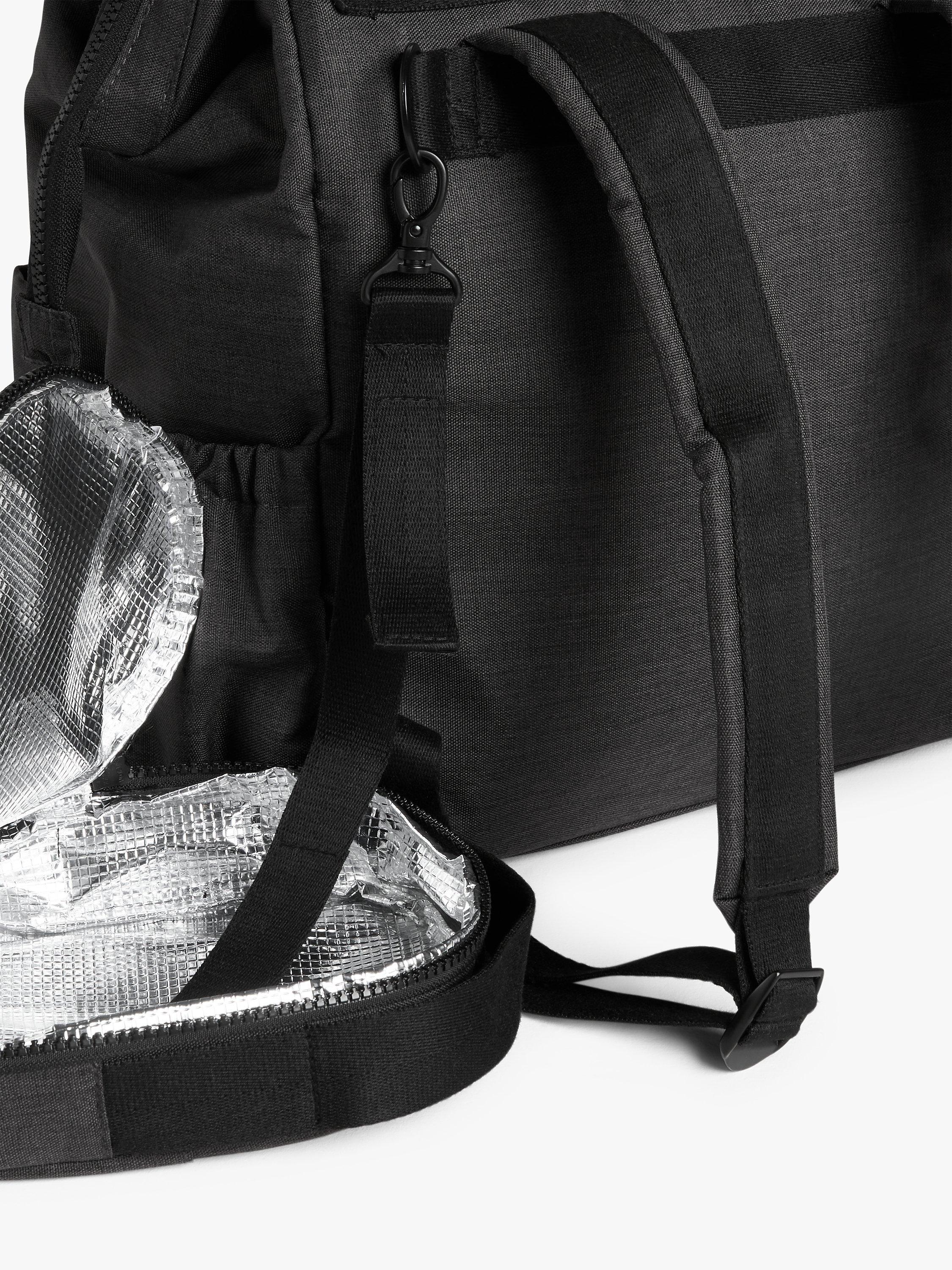 John Lewis ANYDAY Changing Backpack black, UK version