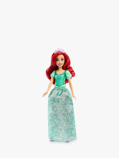 Poseable Fashion Doll with Glitter Top, Removable Skirt, and Tiara