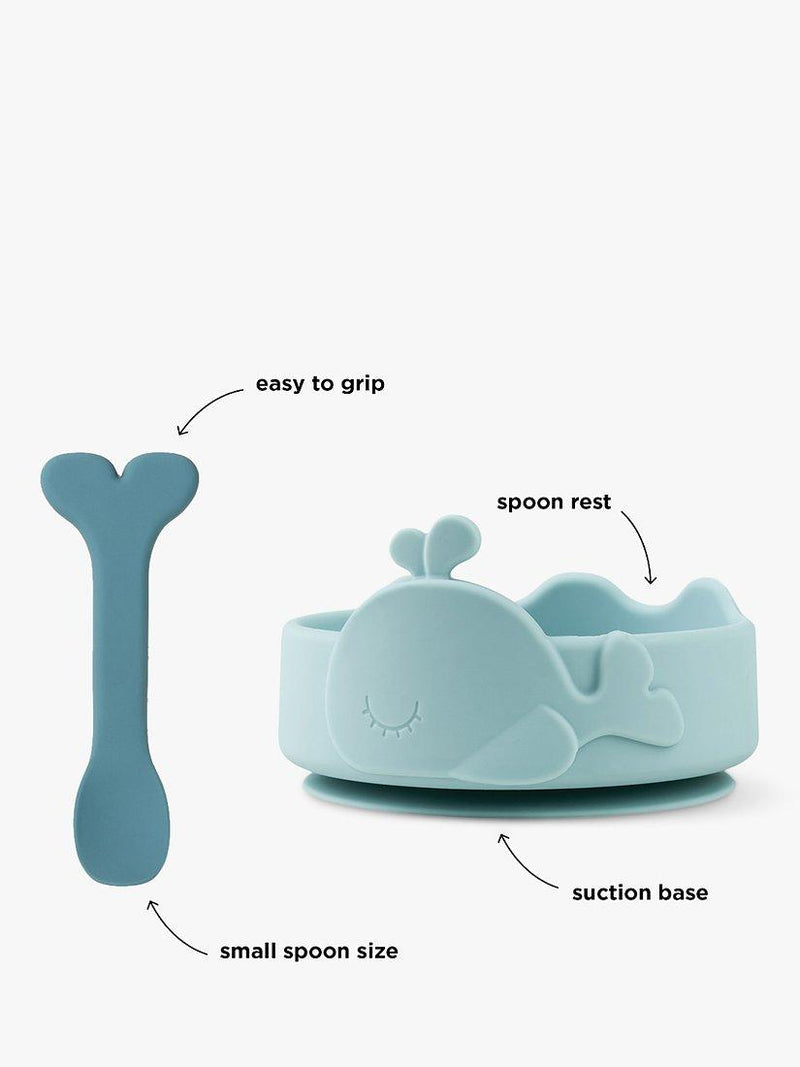 Done by Deer Wally Weaning Bowl Spoon Set - British product