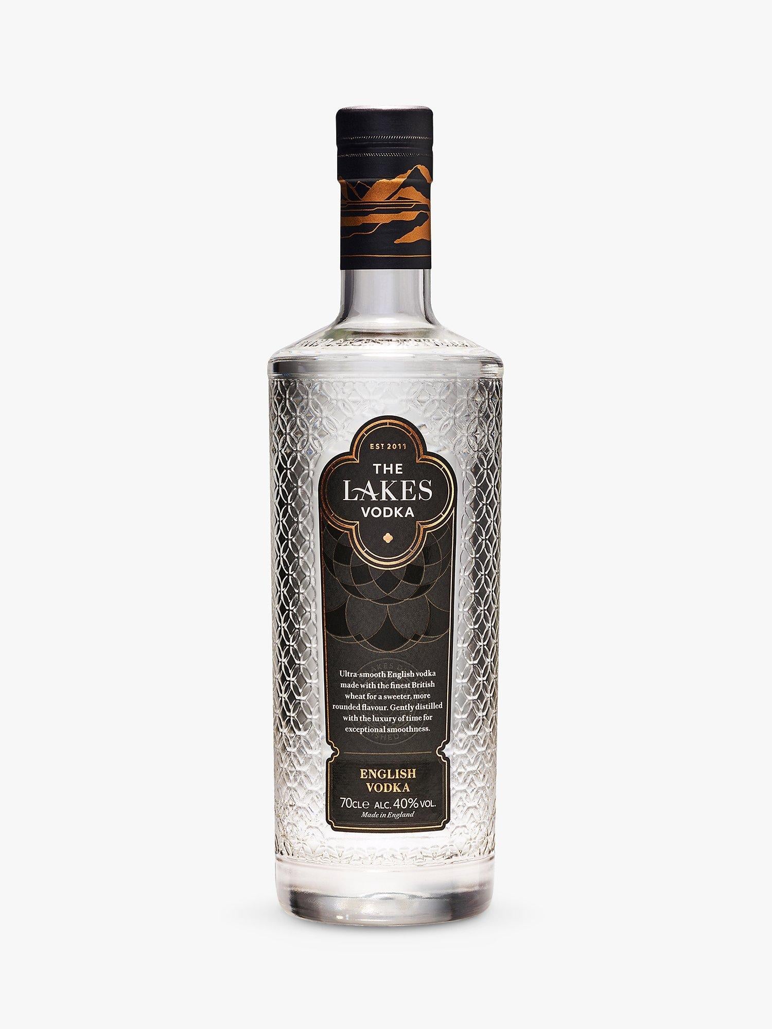 The Lakes Distillery vodka 70cl (British brand)