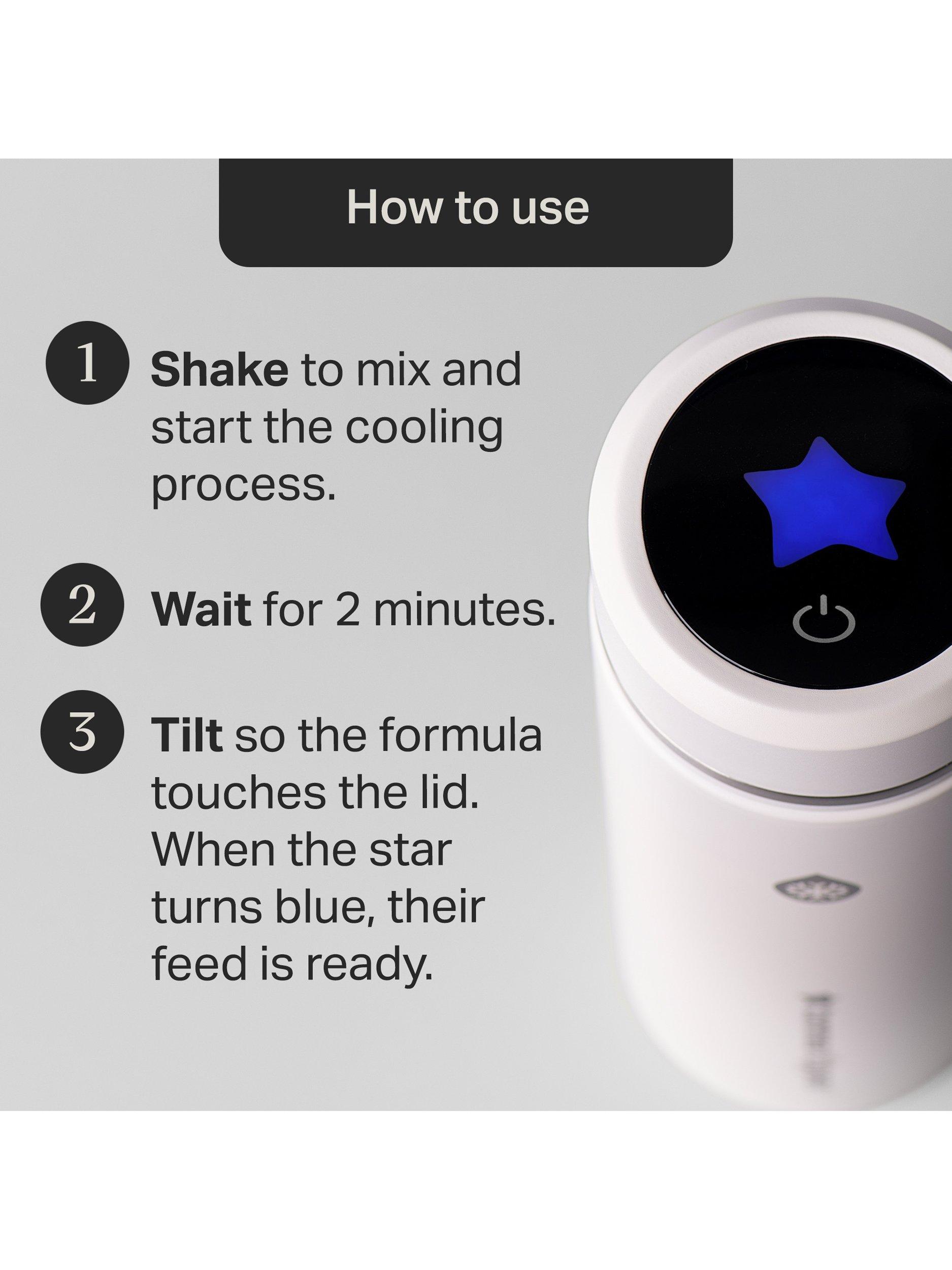 Tommee Tippee GoPrep portable formula feedmaker kit with hot and cool flasks (British brand)
