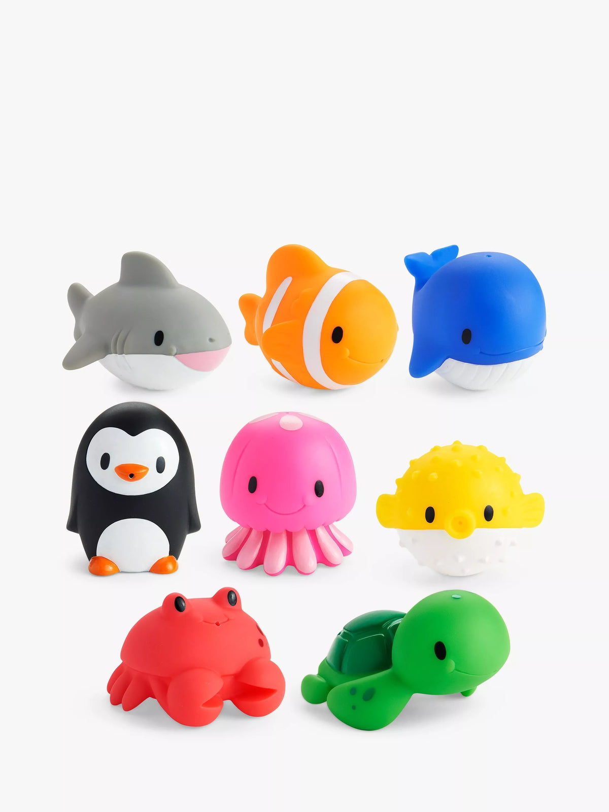 Munchkin ocean squirters bath toys pack of 8, imported from the UK