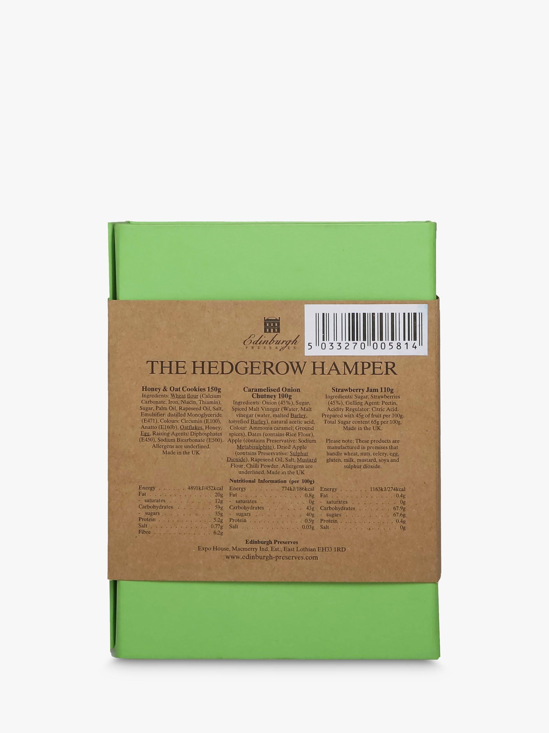 Edinburgh Preserves Hedgerow Box gift set - British product