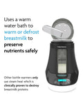 Baby Brezza bottle and breastmilk food warmer - British product