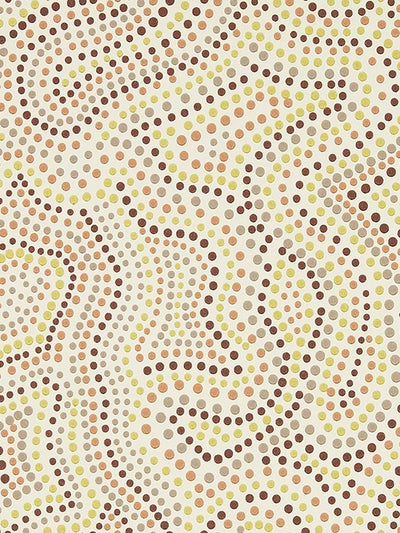 Multi-Directional Sunstone Pattern Wallpaper Inspired by Natural Contours