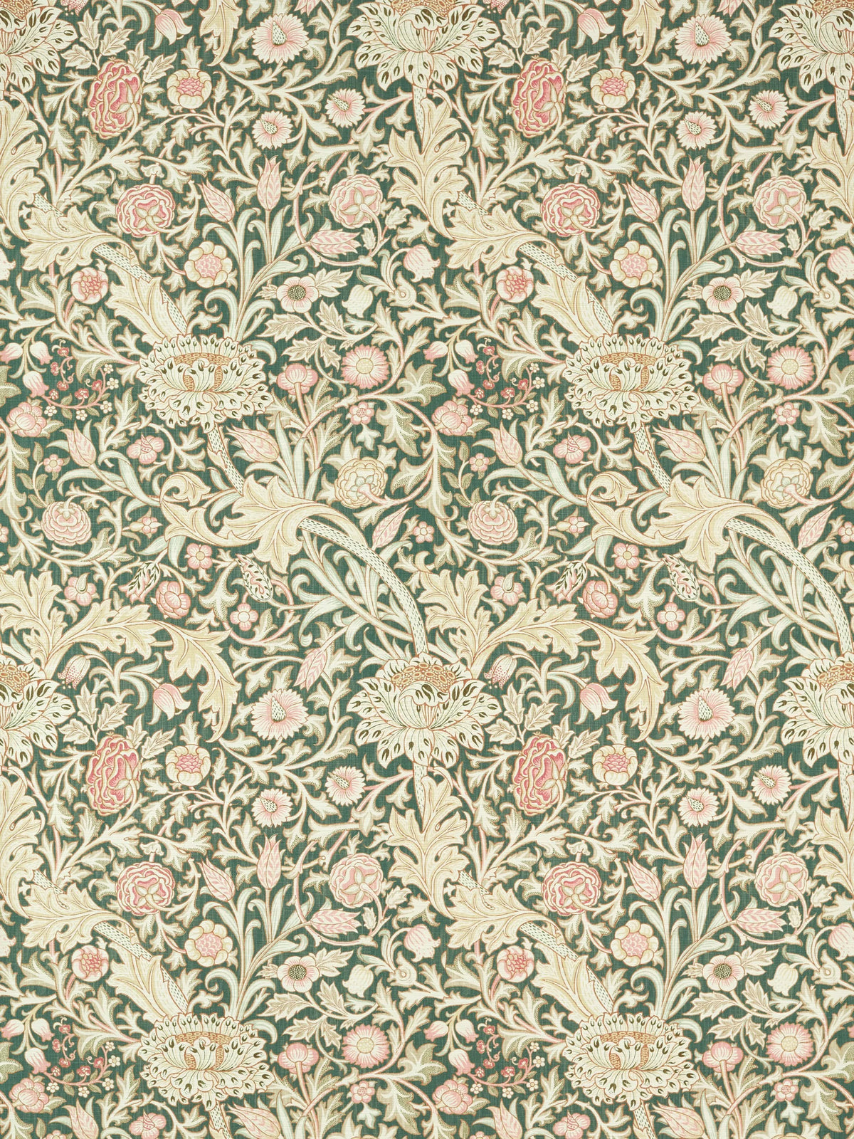 Morris & Co. Trent floral wallpaper by the metre, imported from the UK