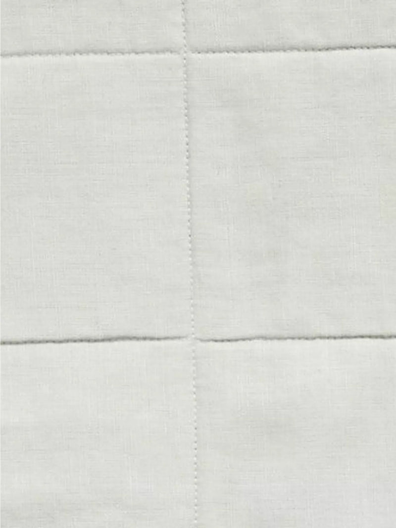 John Lewis Linen Blend Quilted Bedspread