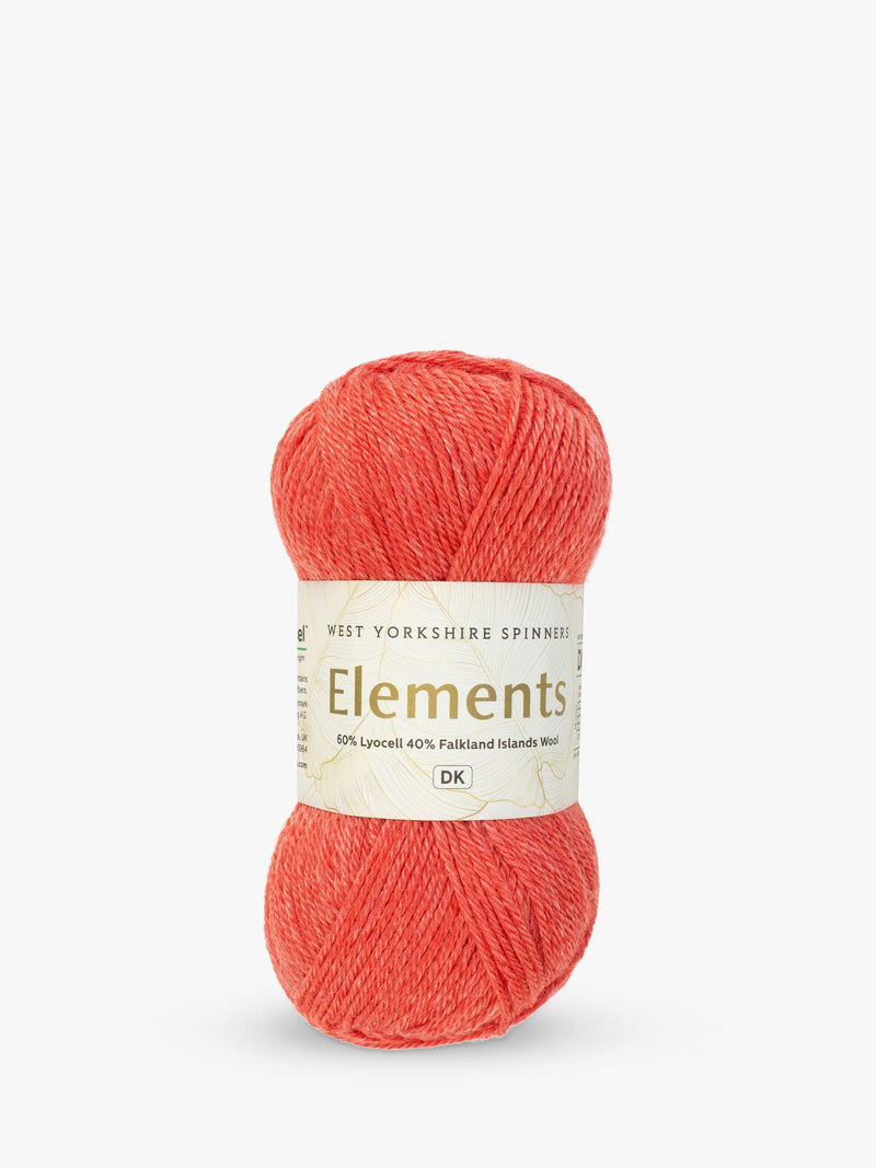 TENCEL Lyocell and Falkland Wool Blend DK Yarn 50g - Watermelon