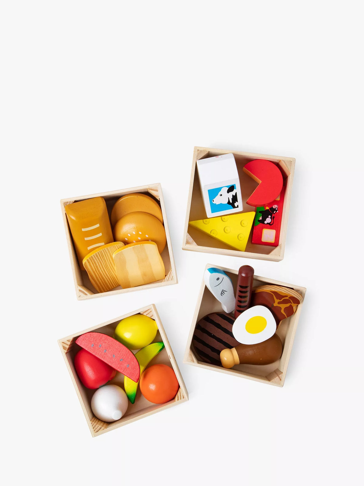 Melissa & Doug Food Groups play food set, imported from the UK
