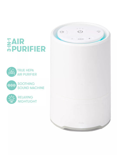 Fridababy 3-In-1 Air Purifier with Sound Machine & Nightlight Baby Sleep Aid