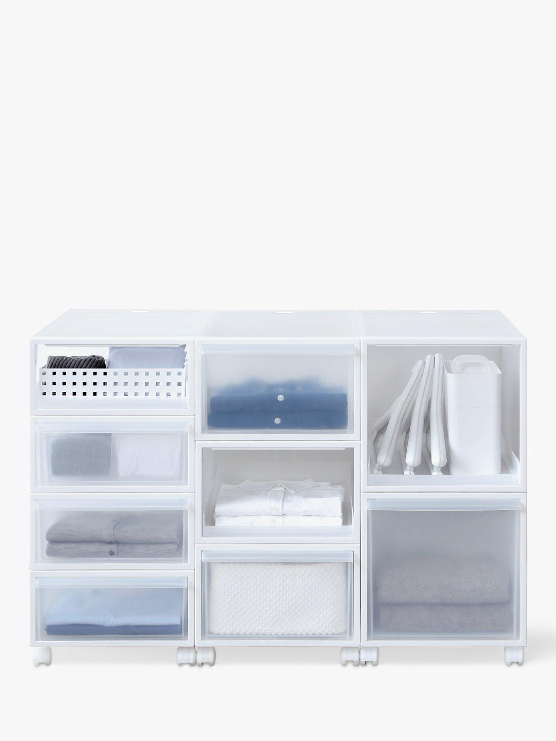 Like-it Stacking Storage Tray Clear H16cm, UK version