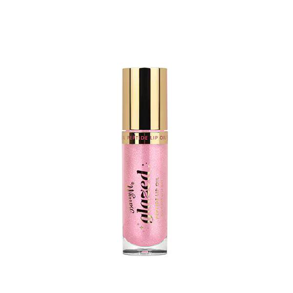 Barry M Glazed Peptide Lip Oil Pink Shimmer - British product