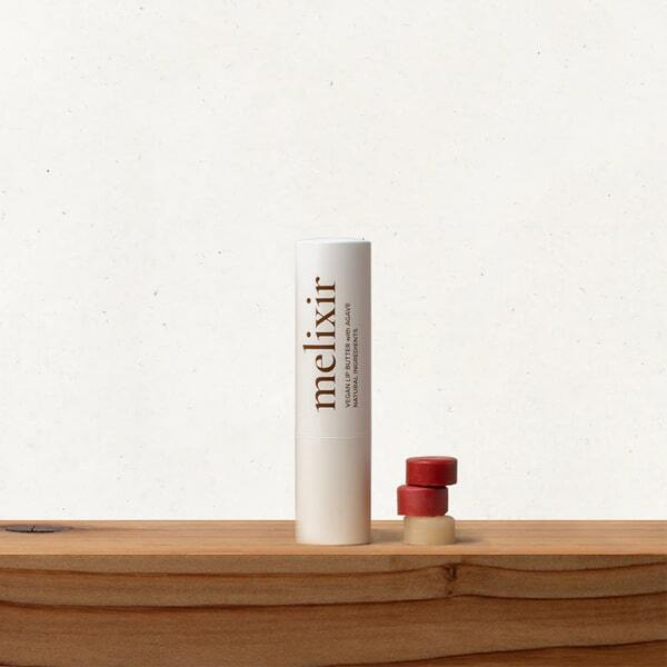 Melixir vegan lip butter 12 Caramel lip balm, imported from the UK