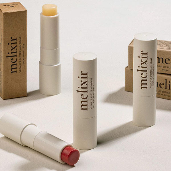 Melixir vegan lip butter 12 Caramel lip balm, imported from the UK