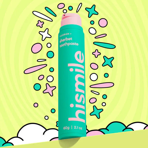 Hismile Sherbet Toothpaste, UK version