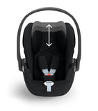 Cybex Cloud T i-Size Car Seat in Sepia Black - British product