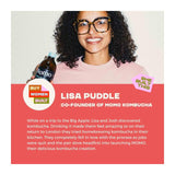 MOMO Kombucha Organic Ginger-Lemon   330ml - McGrocer