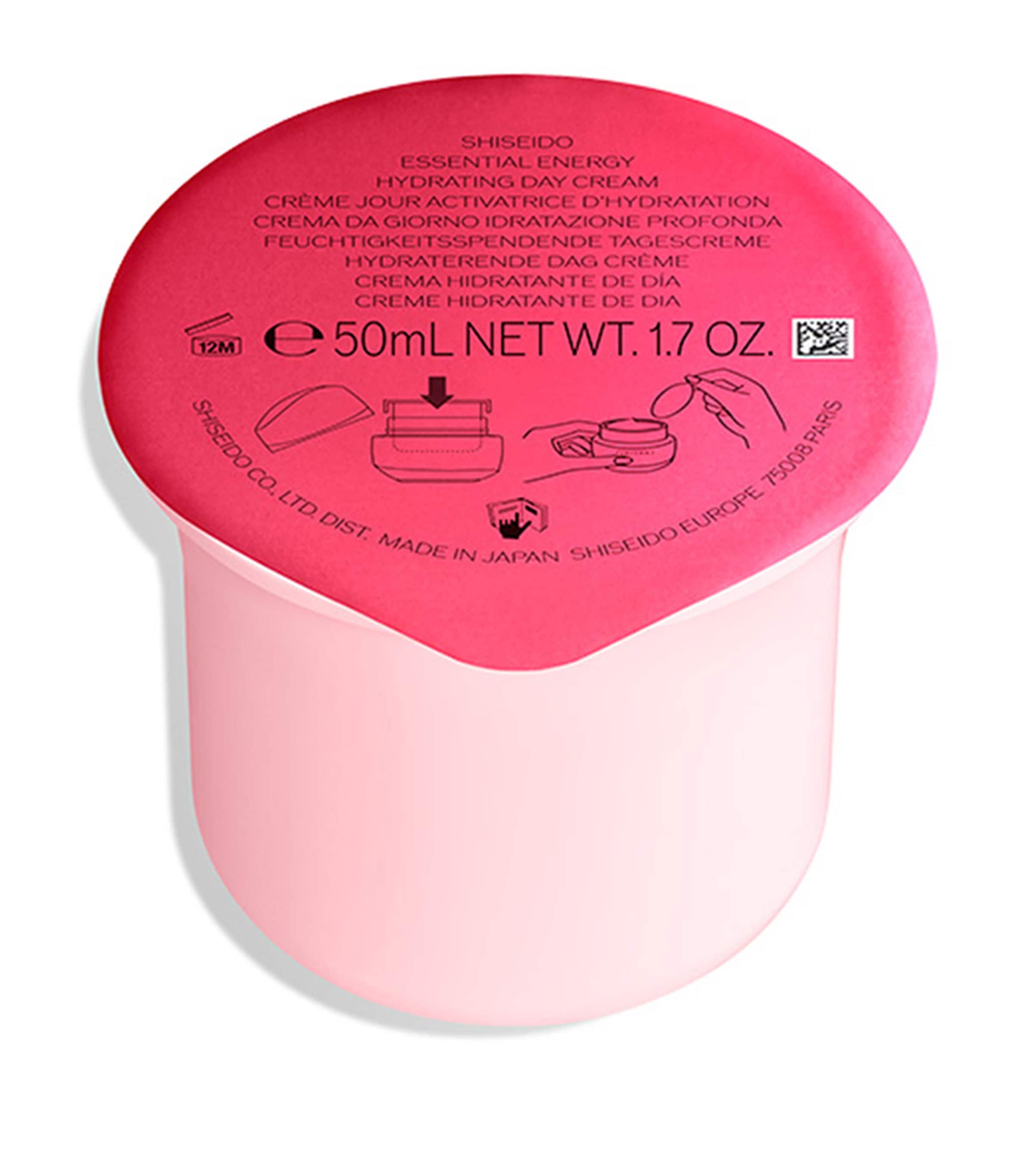 Shiseido Essential Energy Hydrating Day Cream SPF 20 Refill 50ml (British brand)