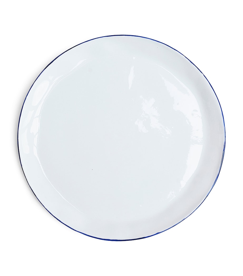 Feldspar Cobalt side plates set of 4 24cm - British product