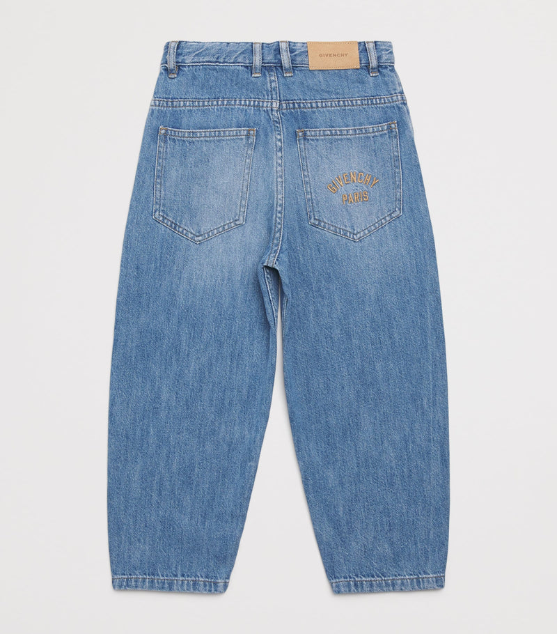 Givenchy Kids Barrel Leg Jeans 4-12+ years, UK version