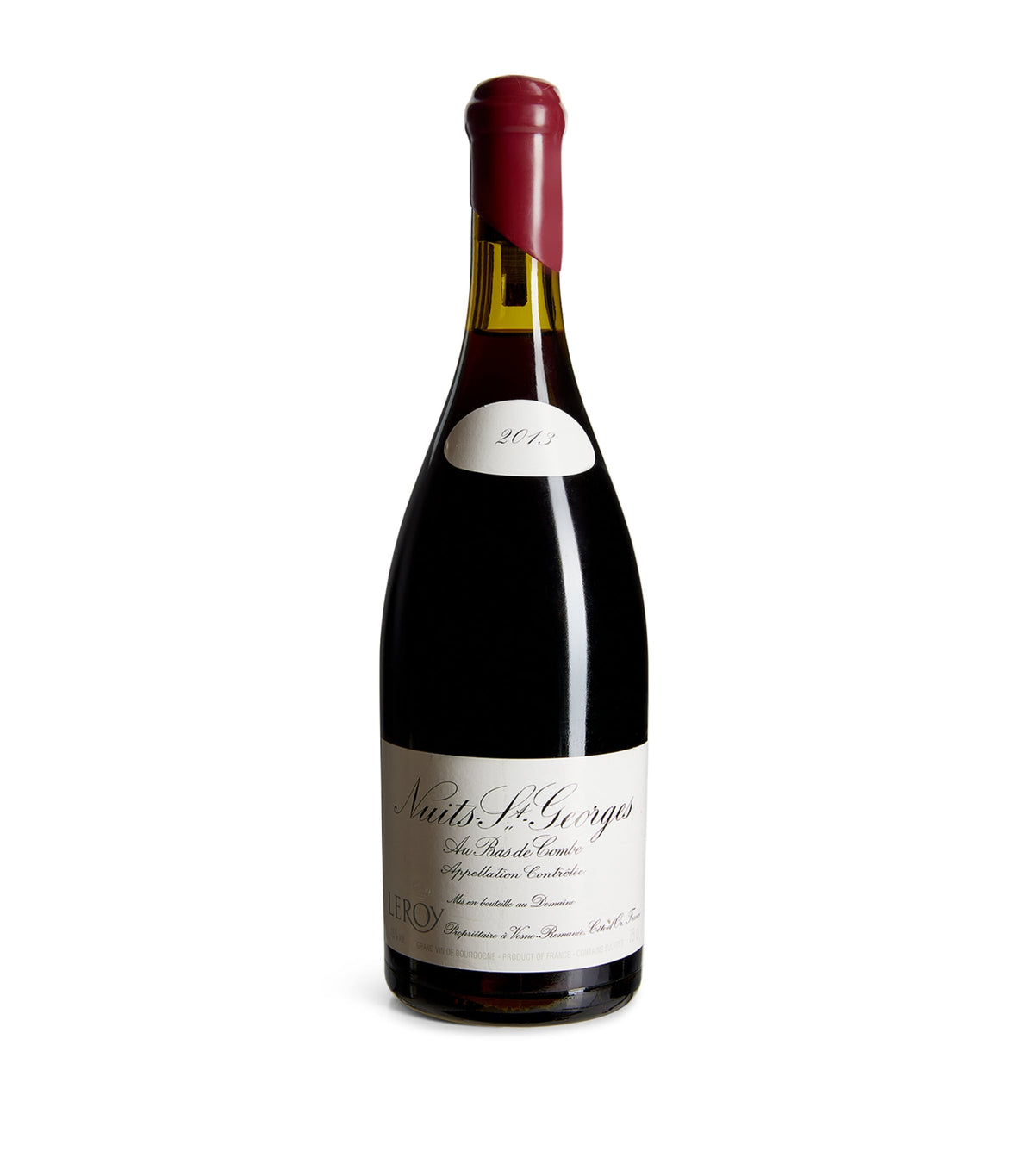 Domaine Leroy Nuits-Saint-Georges Aux Bas de Combe 2013 Burgundy red wine 75cl - British product