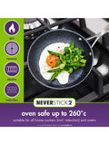 Eaziglide Neverstick2 non-stick pan set 5 piece - British product