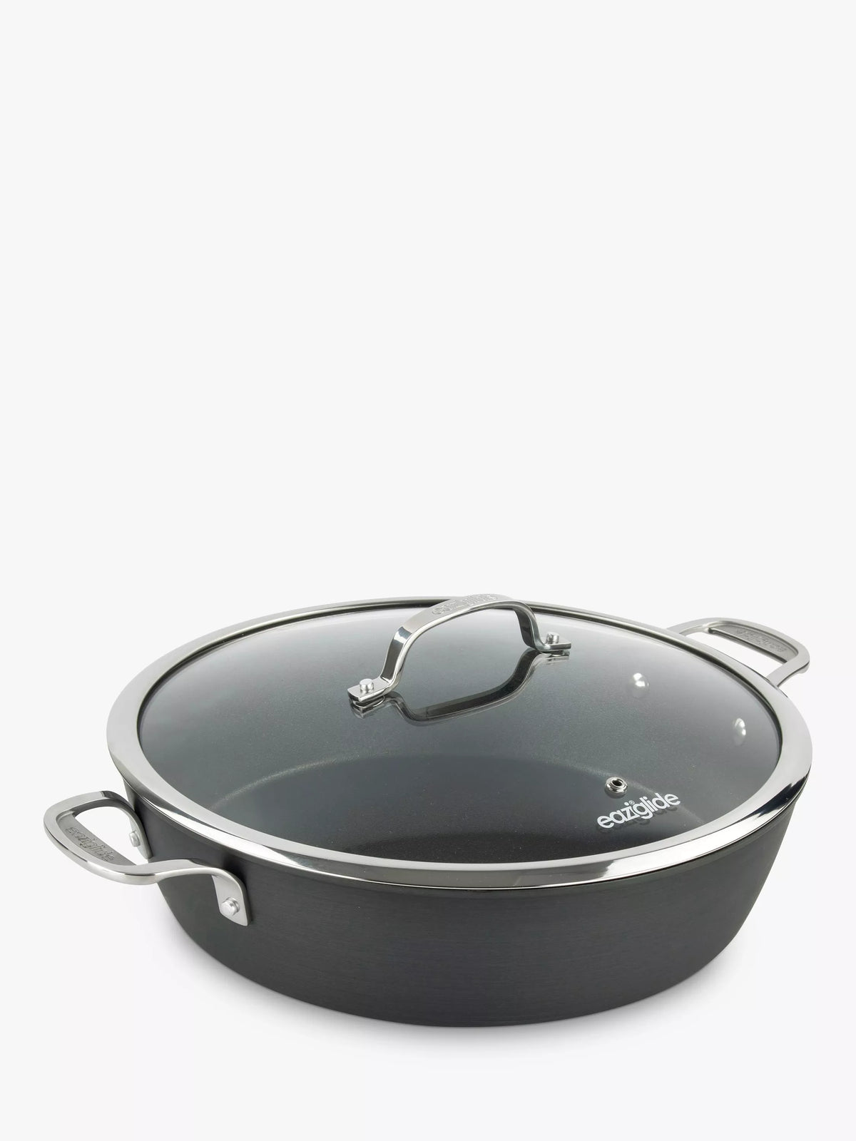 Eaziglide Neverstick3 Professional non-stick shallow casserole 32cm - British product