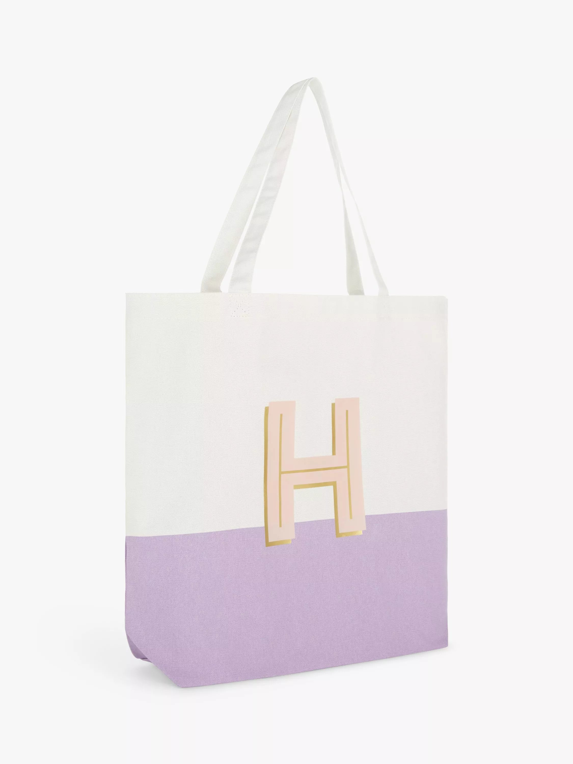 John Lewis Alphabet Cotton Tote Bag - McGrocer
