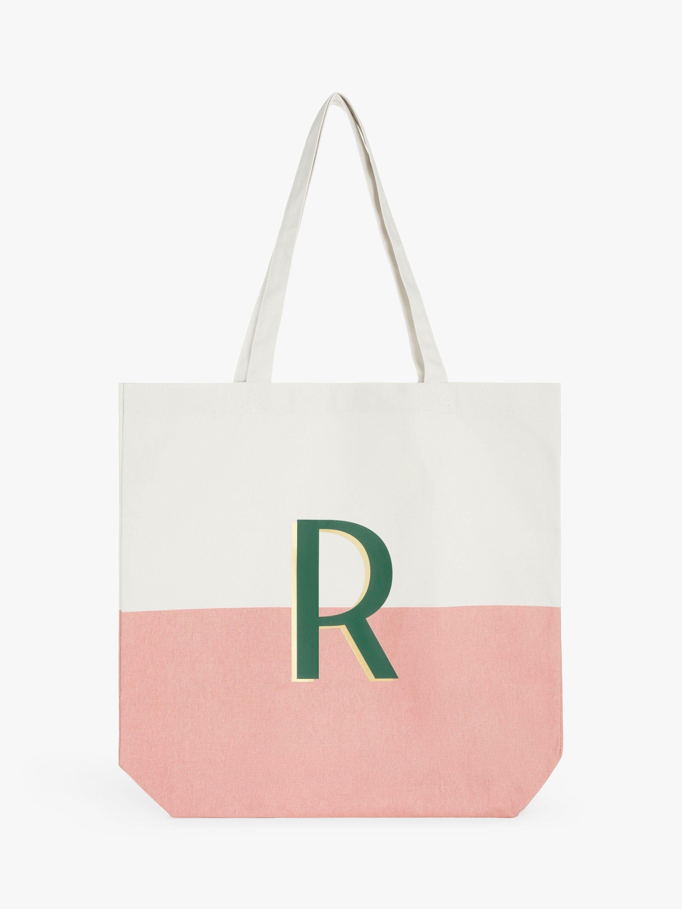 John Lewis Alphabet Cotton Tote Bag 70cm, UK version