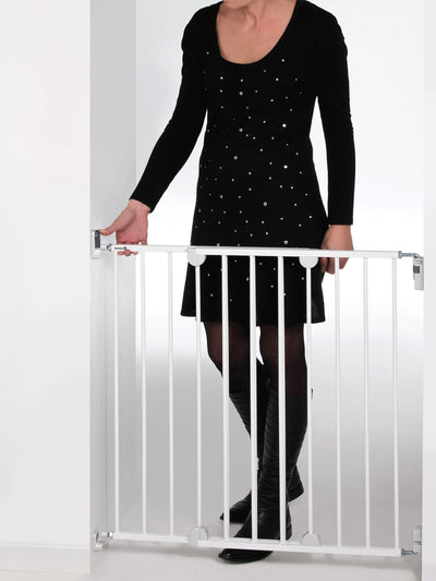 Barrière de sécurité murale Safety 1st Métal Extensible Blanche