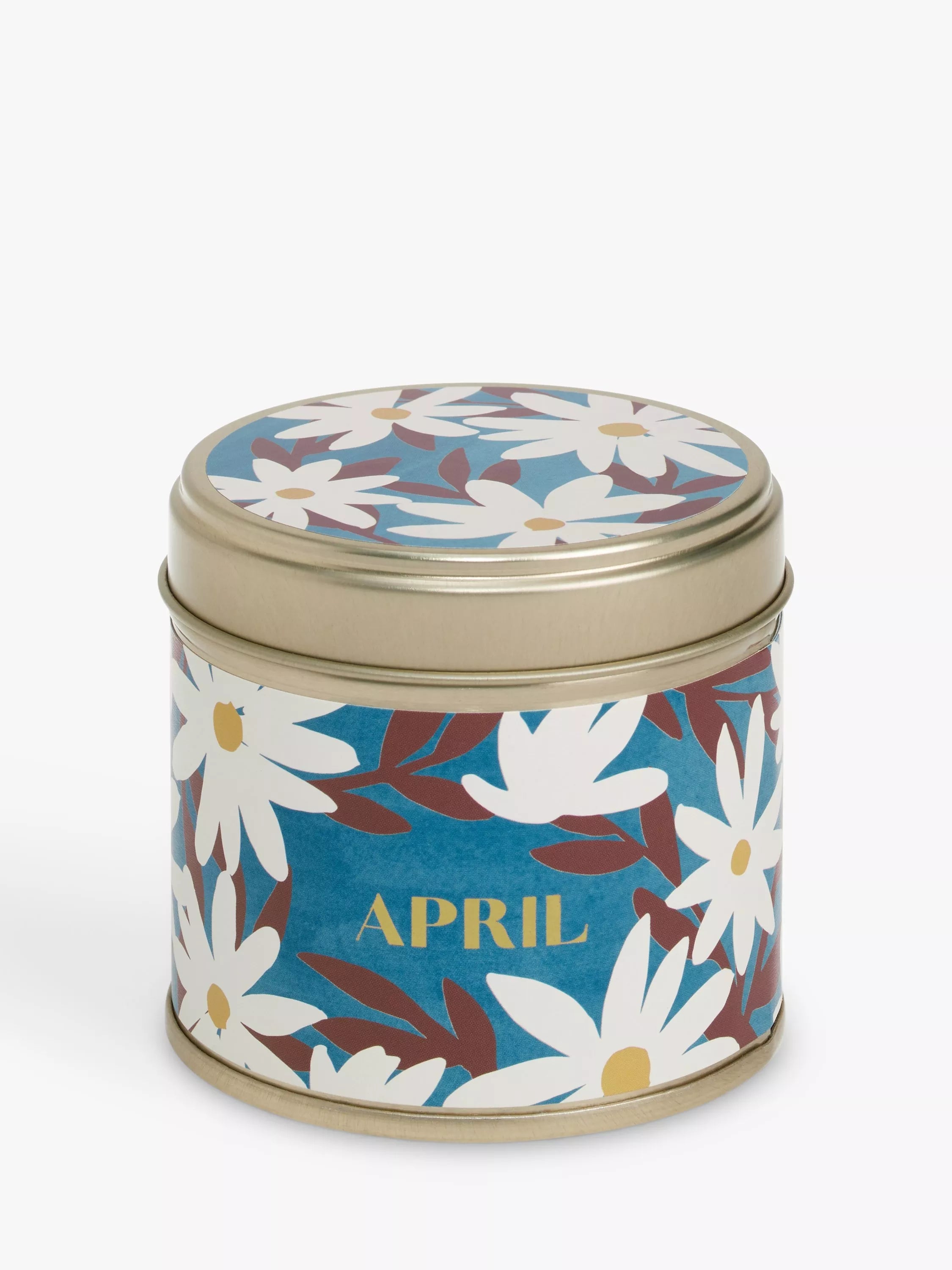 John Lewis Floral Birthday Scented Tin Candle - McGrocer
