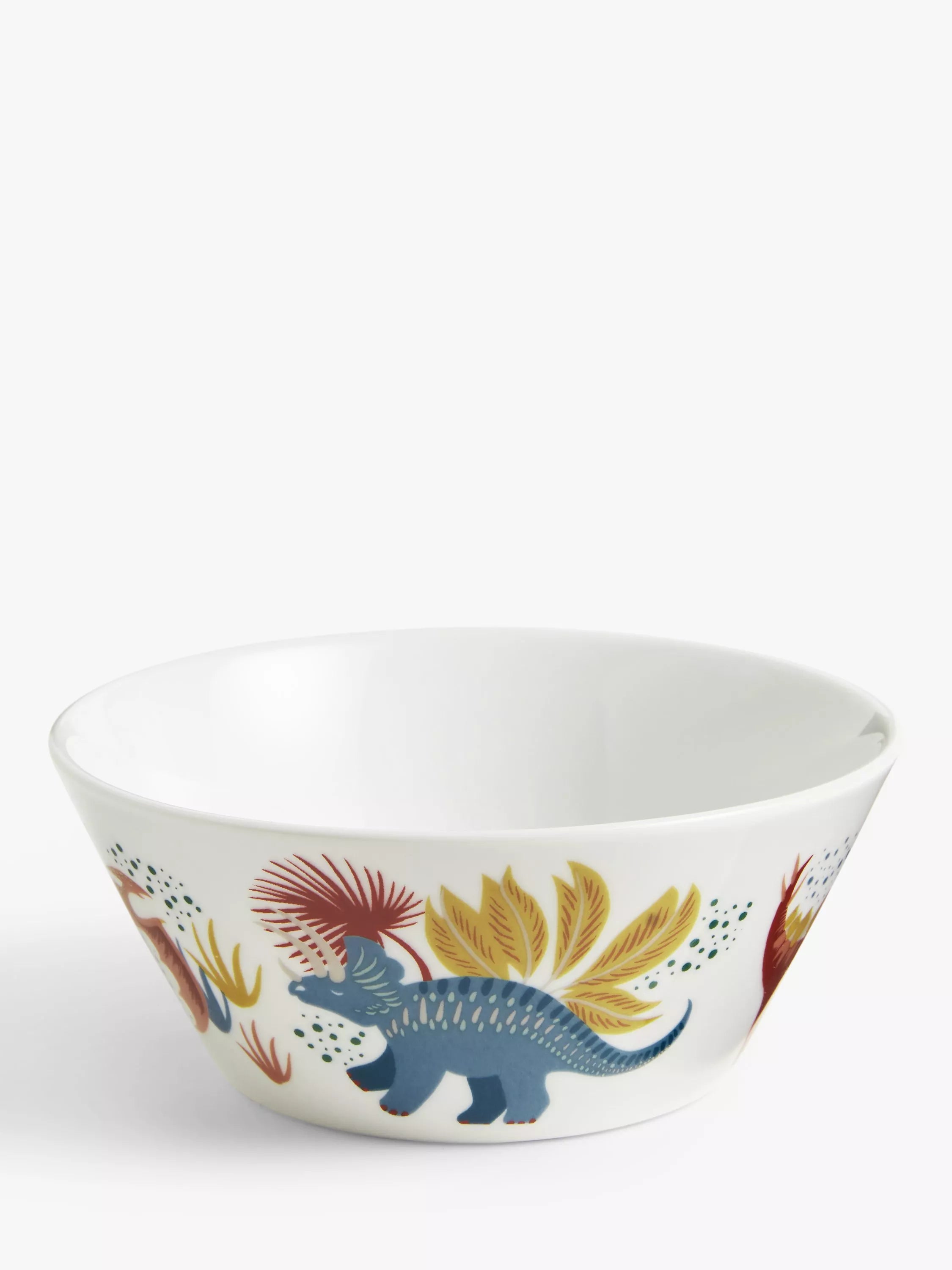 John Lewis Dinosaur Porcelain Bowl 12.5cm, imported from the UK
