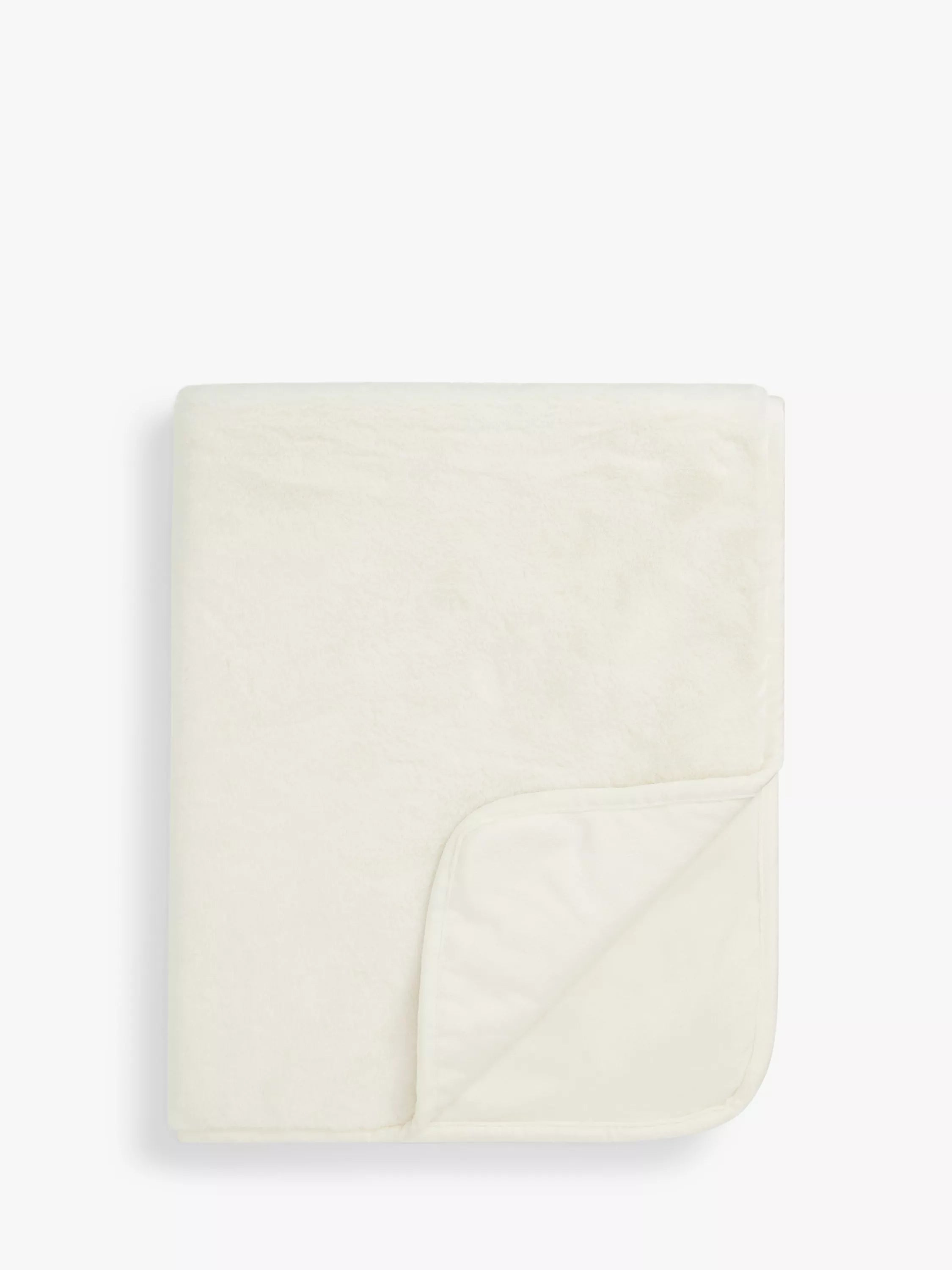 John Lewis Faux Fur Baby Blanket - McGrocer