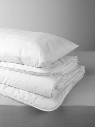 Anti-Allergen Washable Single Duvet and Pillow Set with 7 Tog Warmth