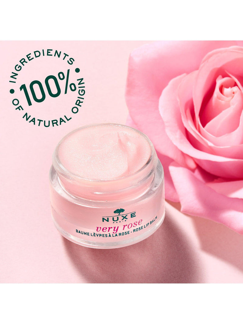 NUXE Very Rose lip balm 15g, imported from the UK