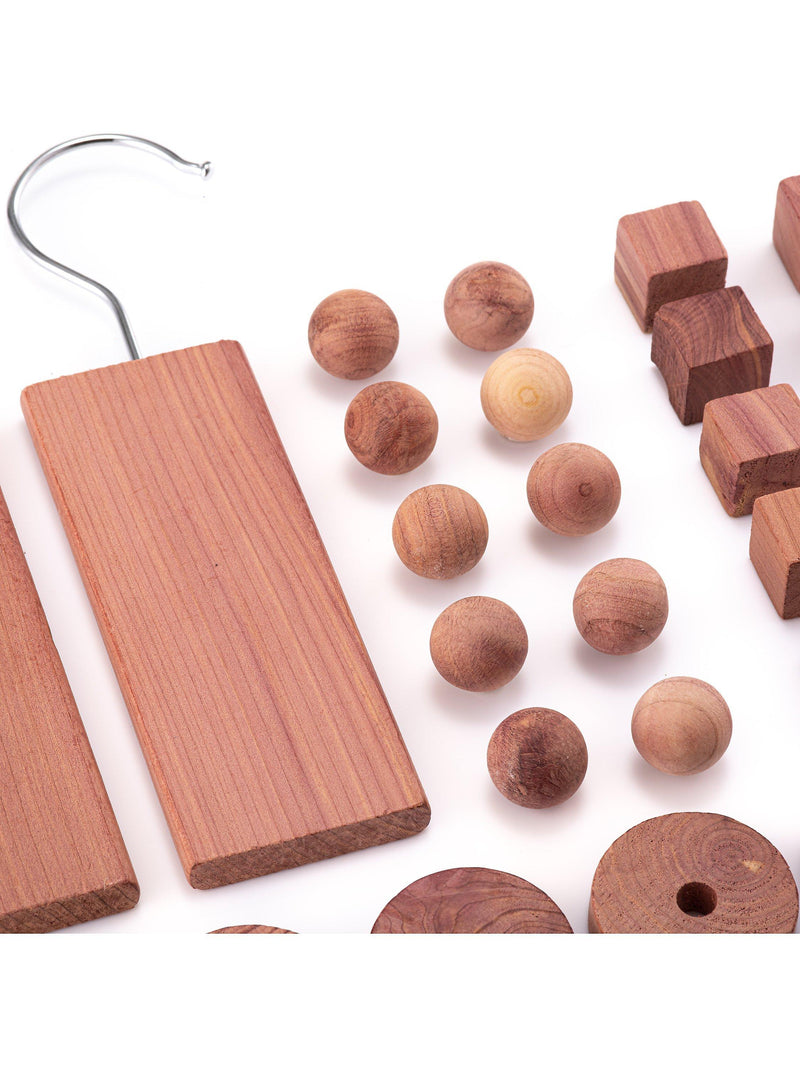 John Lewis 28 piece cedar wood storage accessories, UK version
