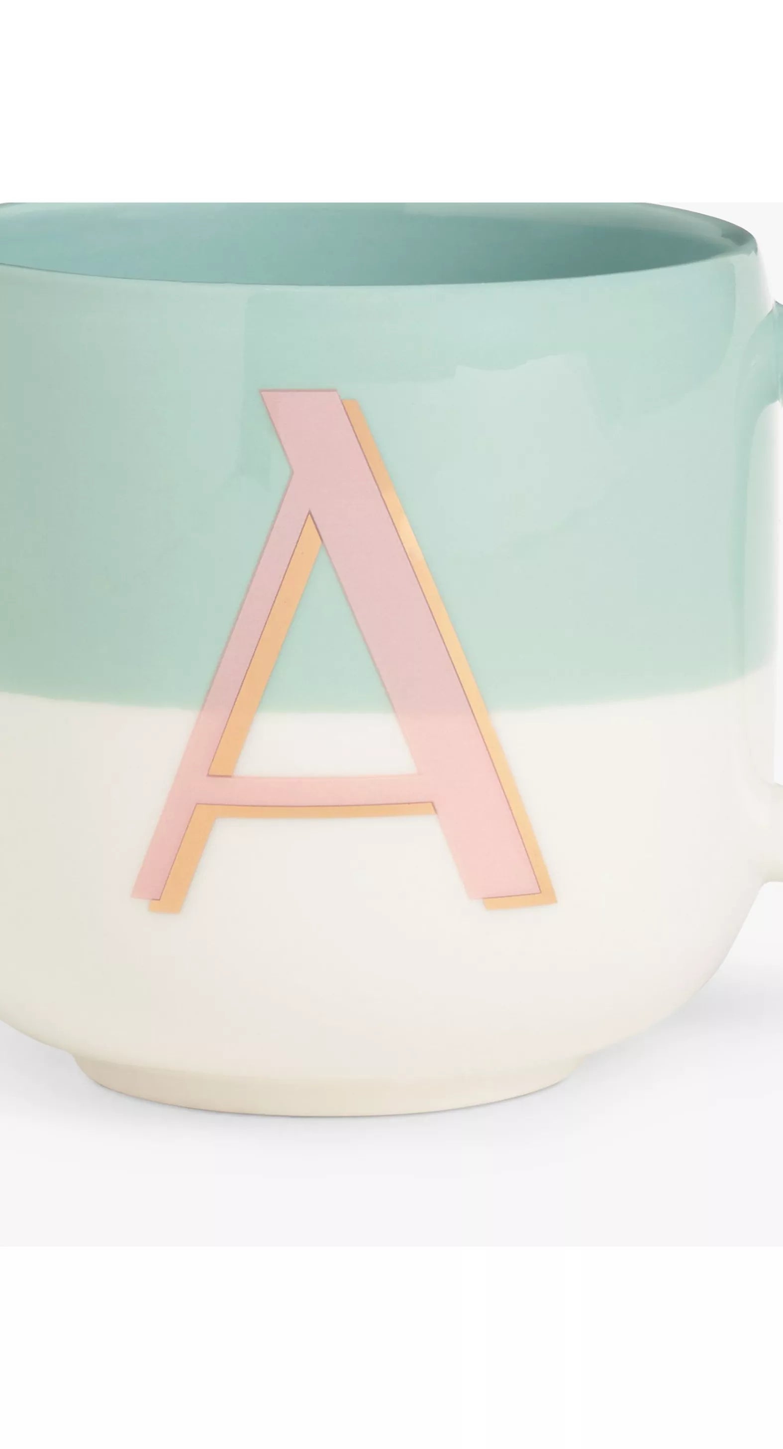 John Lewis Alphabet Fine China Mug - McGrocer