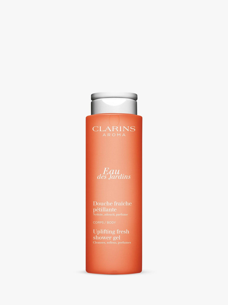 Clarins Eau des Jardins Uplifting Fresh shower gel 200ml - British product