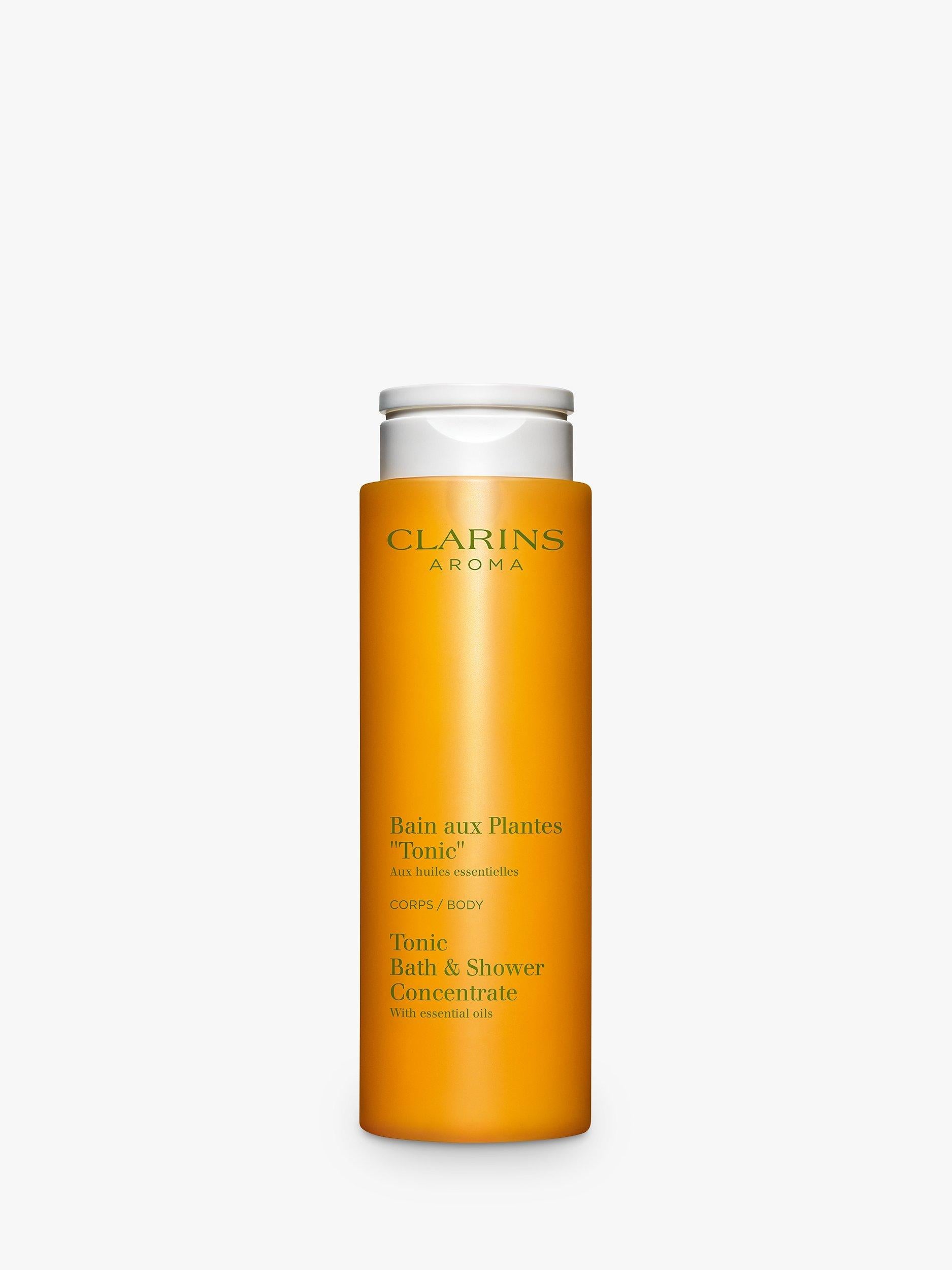 Clarins Tonic Bath and Shower Concentrate eco-refillable 200ml - British product
