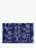 Mini Moderns Frutti di Mare bath mat in midnight, imported from the UK