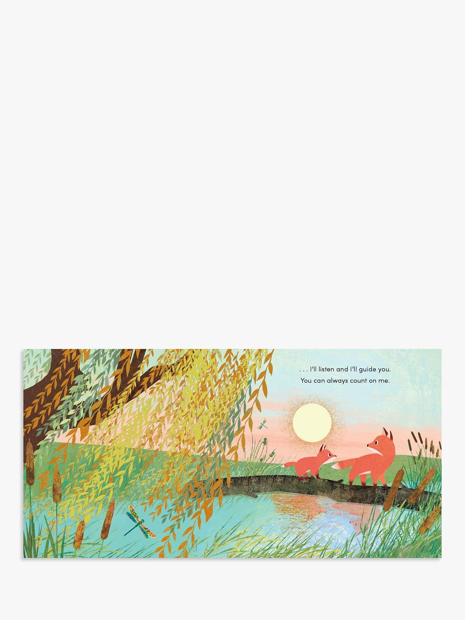 Kids' picture book about brotherly love with gold foil pages (British brand)