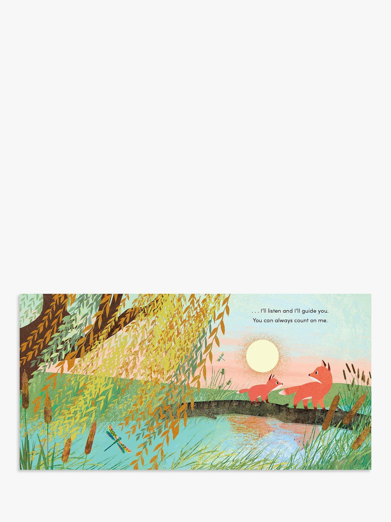 Kids' picture book about brotherly love with gold foil pages (British brand)