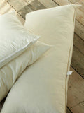 Nkuku Cushion Pad Feather Filled 65x45cm, imported from the UK